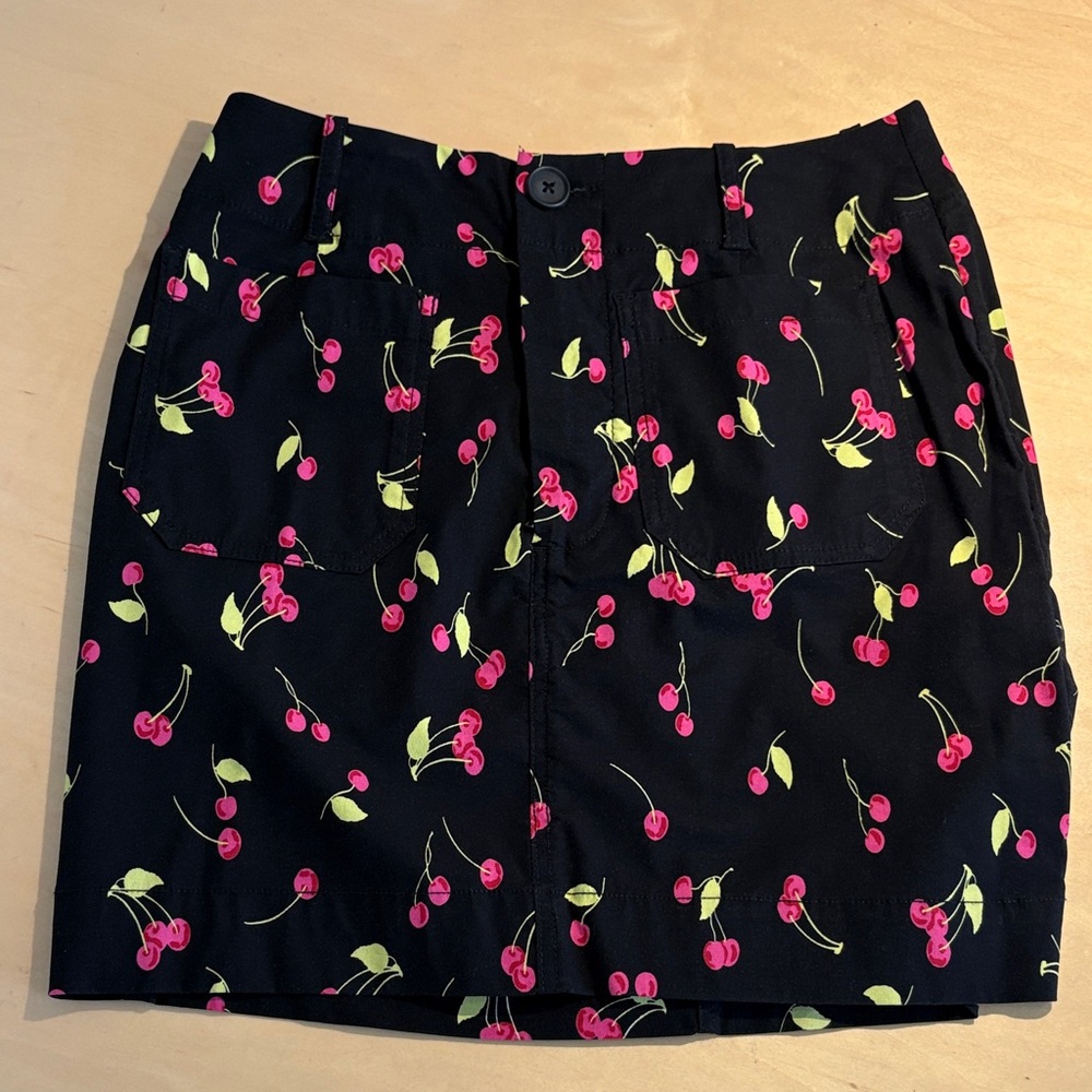 Maeve by Anthropologie Cherry Print Colette Mini - S